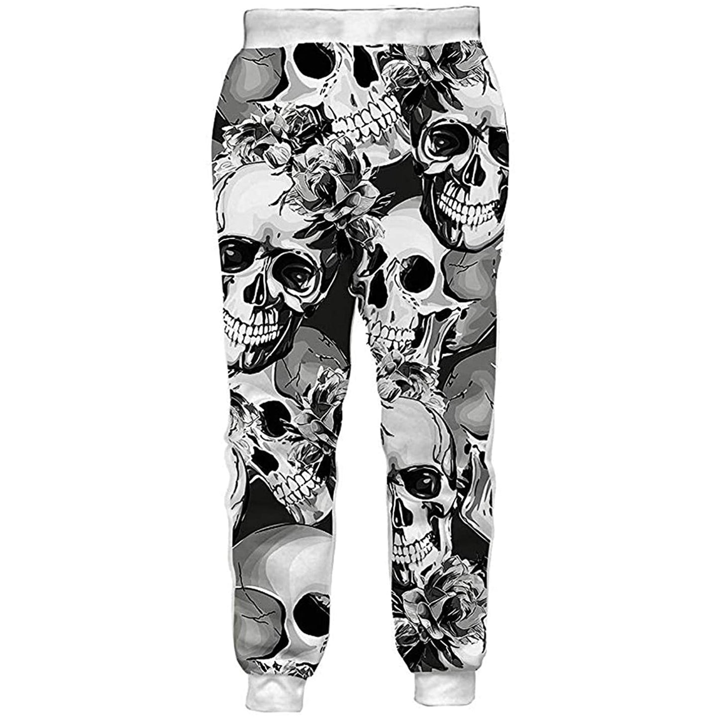 Rose Skull Joggers