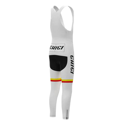 Ghigi Witte Retro MTB Fietsbroek