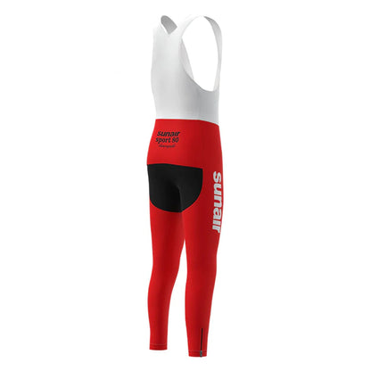 Sunair Sport 80 Rood Lange Mouw Fietsshirt Matching Set