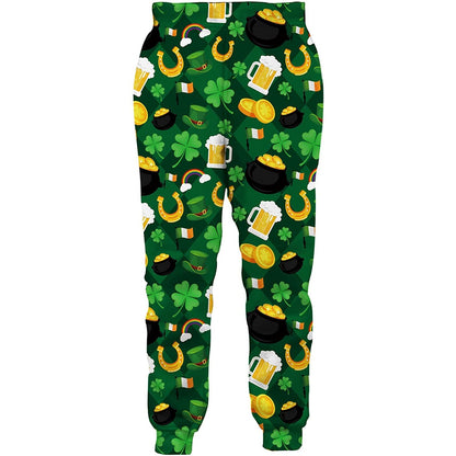 St.Patrick's Day Bier Grappige Joggingbroek