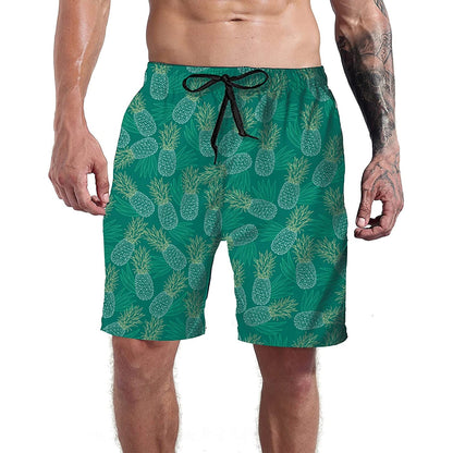 Pineapple Funny Swim Trunks