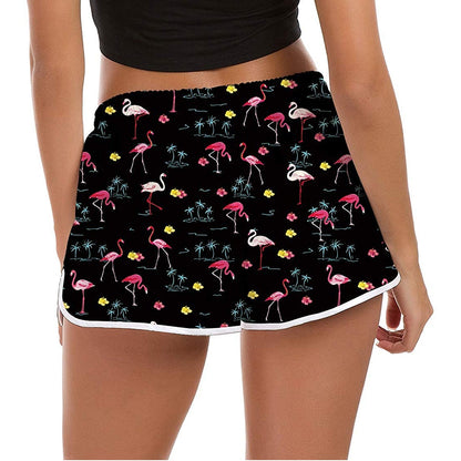 Flamingos Grappige Board Shorts voor Vrouwen