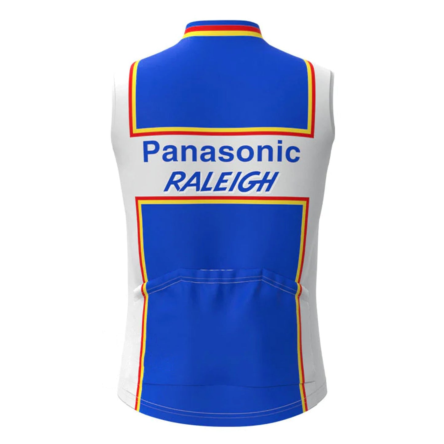 Panasonic Raleigh Blauw Retro MTB Fietsvest