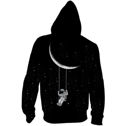 Astronaut Zip Up Hoodie