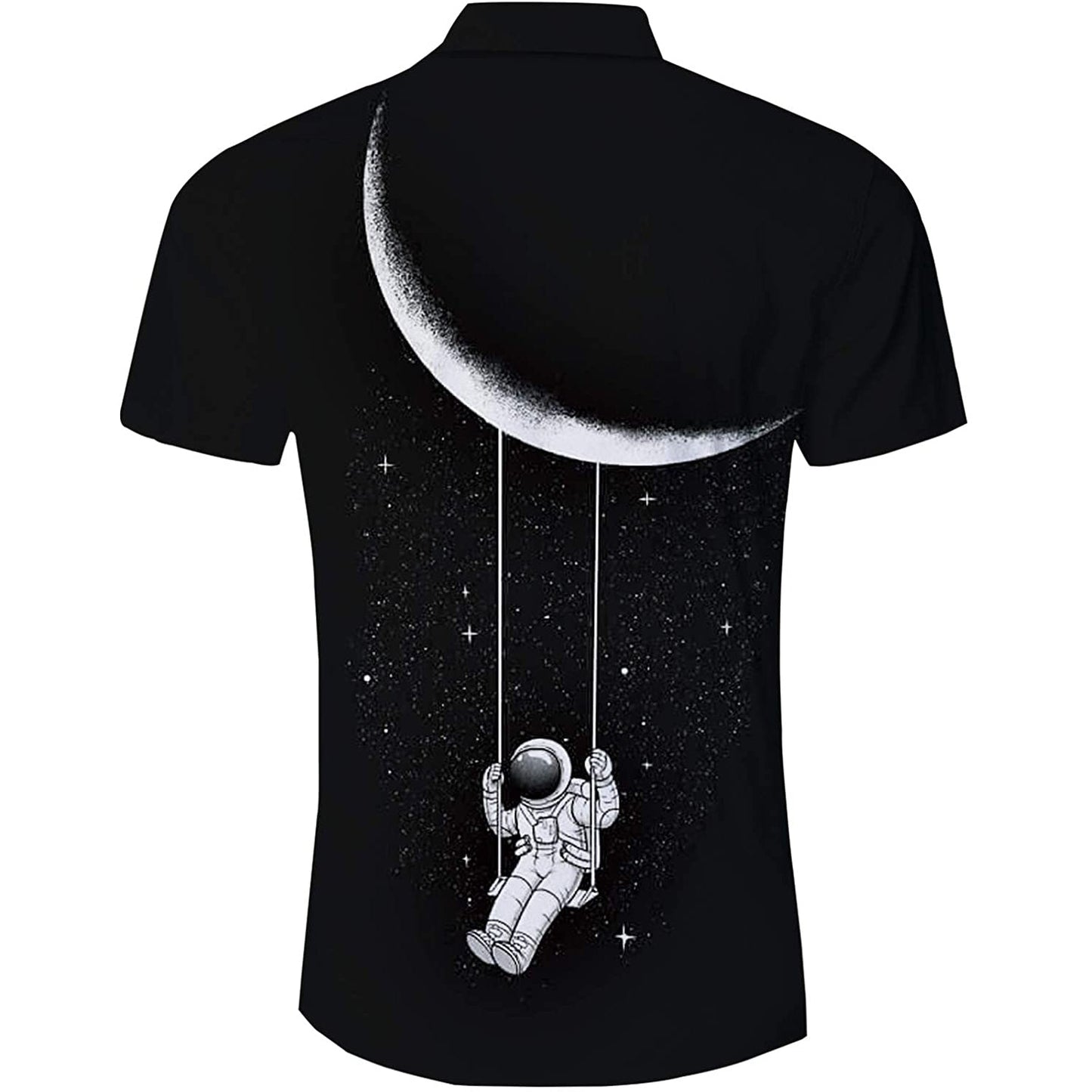 Ruimte Astronaut Grappig Hawaiiaans Shirt