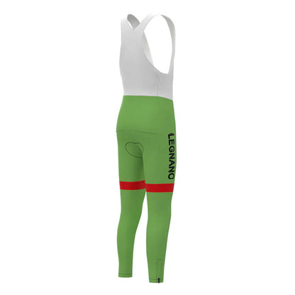 Legnano Grüne Retro-MTB-Fahrradhose