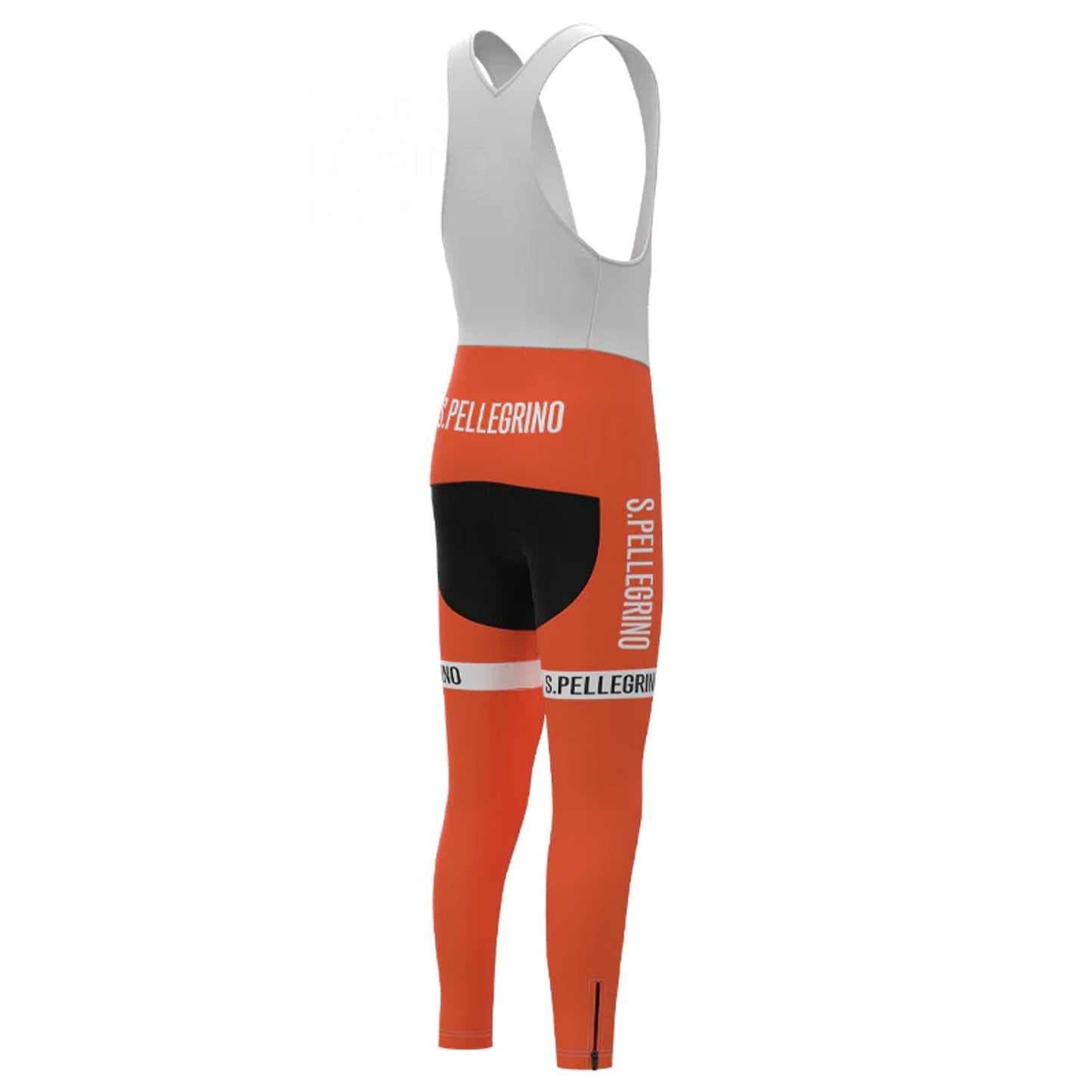 San Pellegrino Orange Retro MTB-Fahrradhose