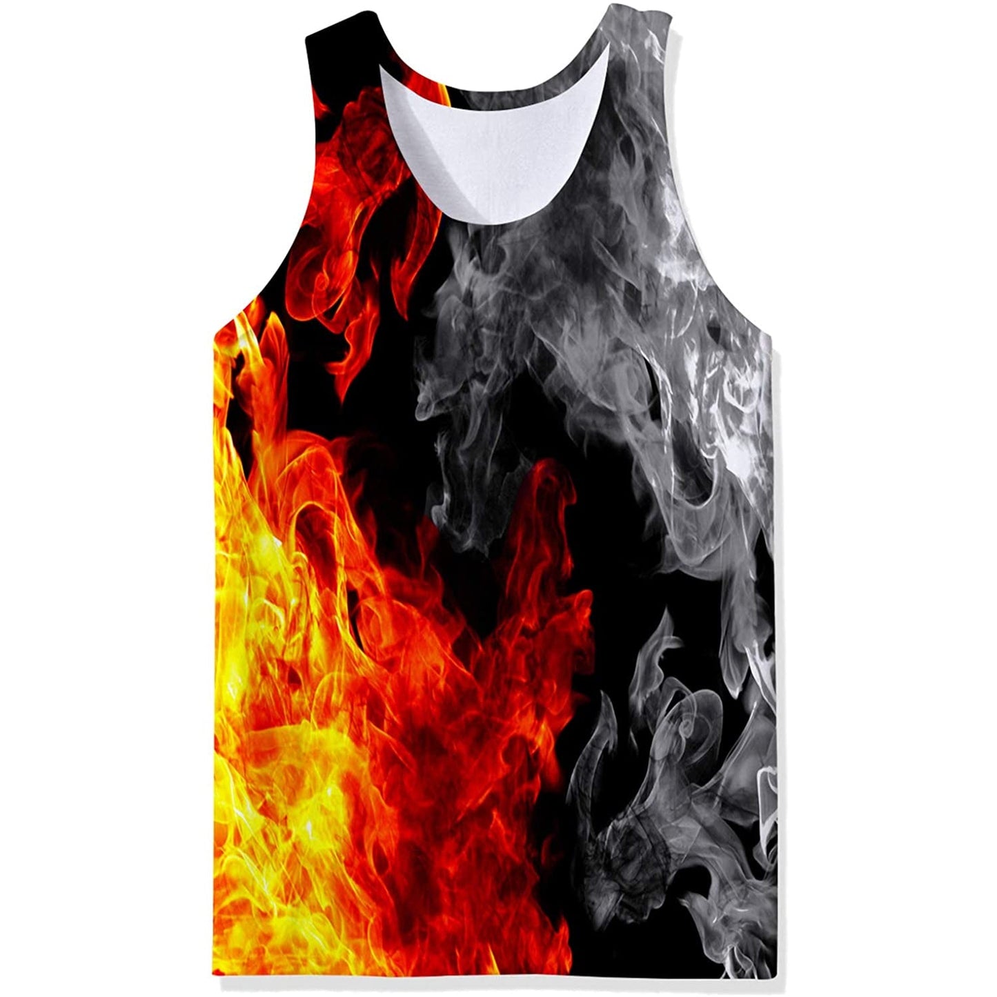 Ying Yang rook grappige tanktop