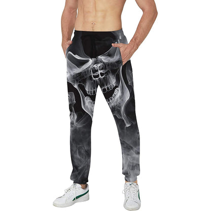 Smoke Skull Funny Sweatpants