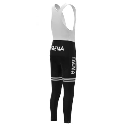 FAEMA Black Retro MTB Bike Pants