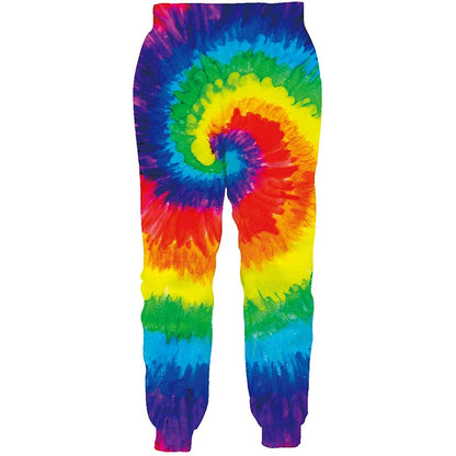 Regenboog grappige joggingbroek