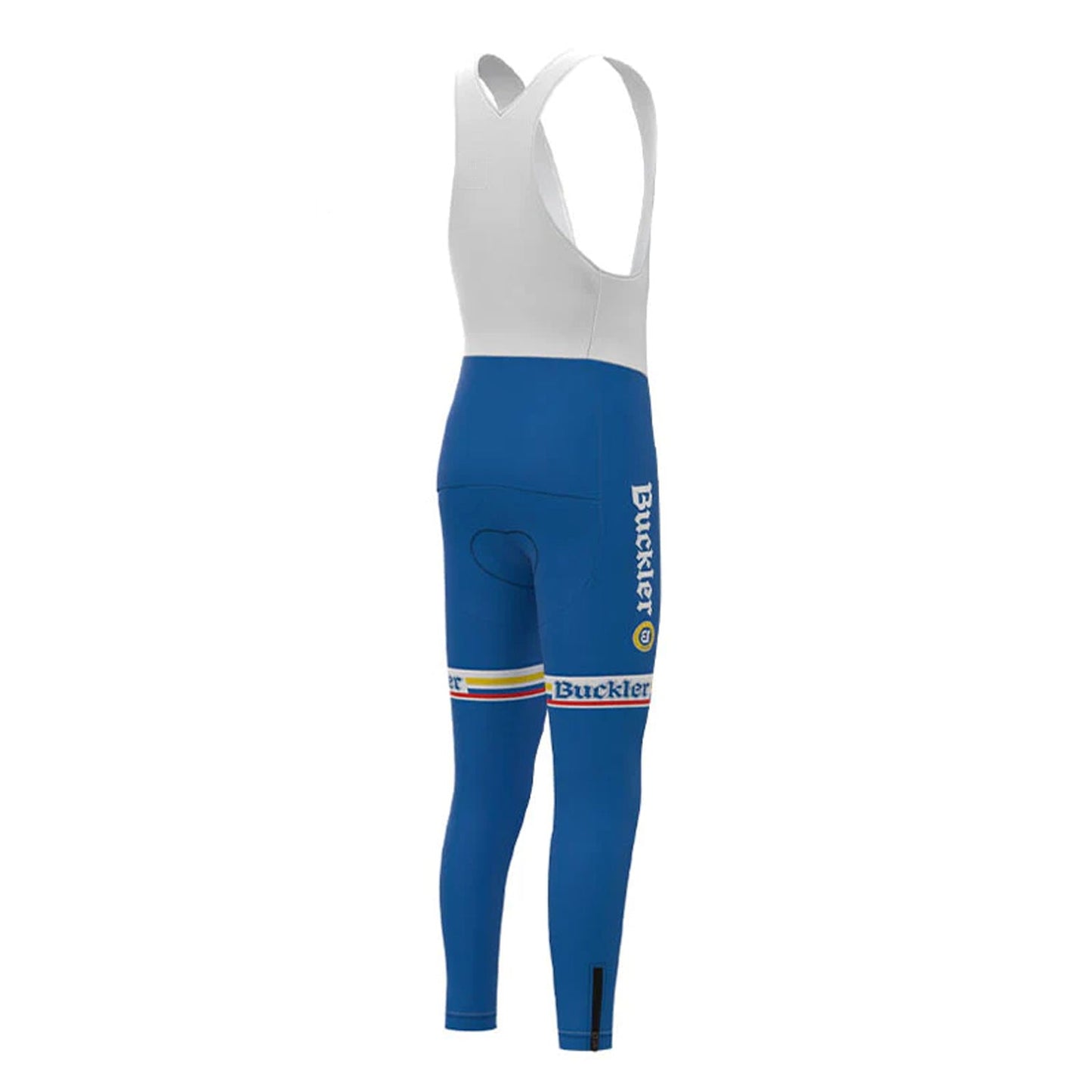 Buckler Blauw Lange Mouw Fietsshirt Bijpassende Set