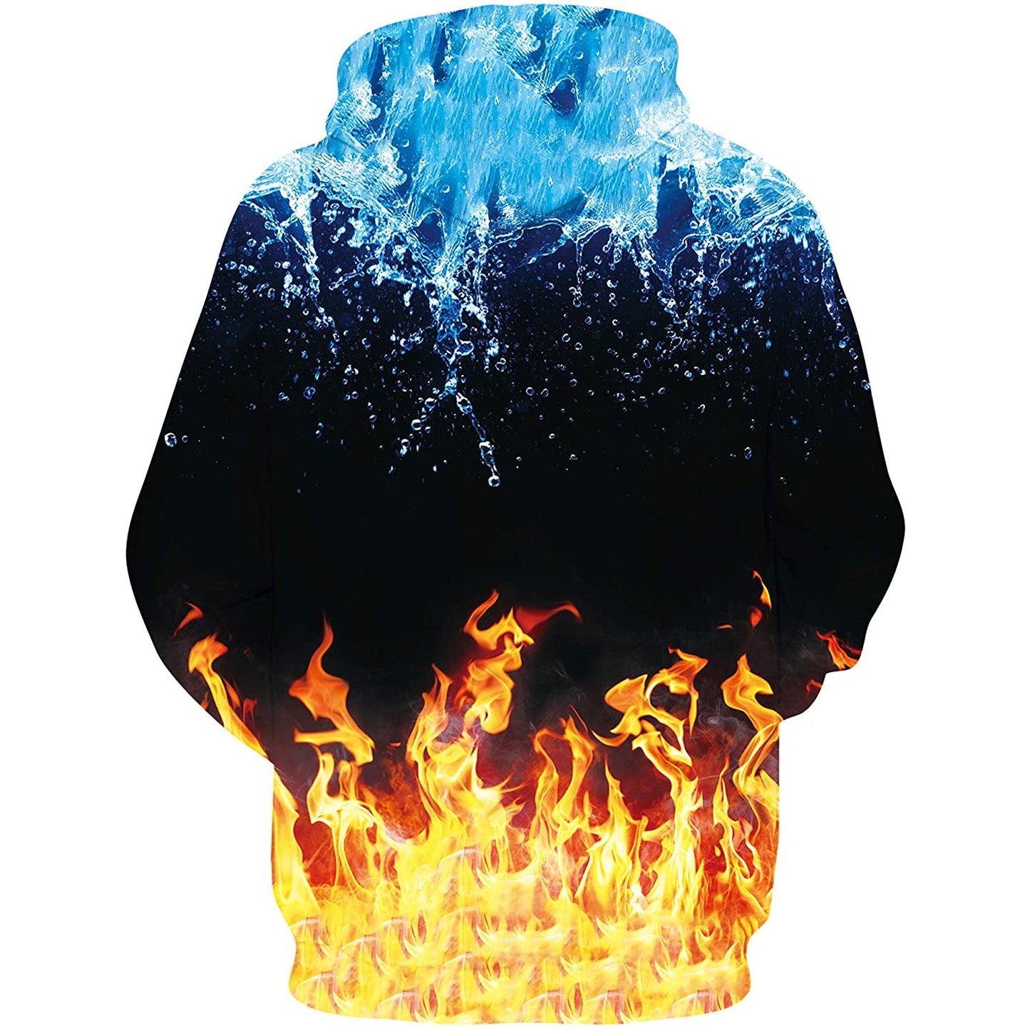 Lustiger Kapuzenpullover „Ice &amp; Fire“