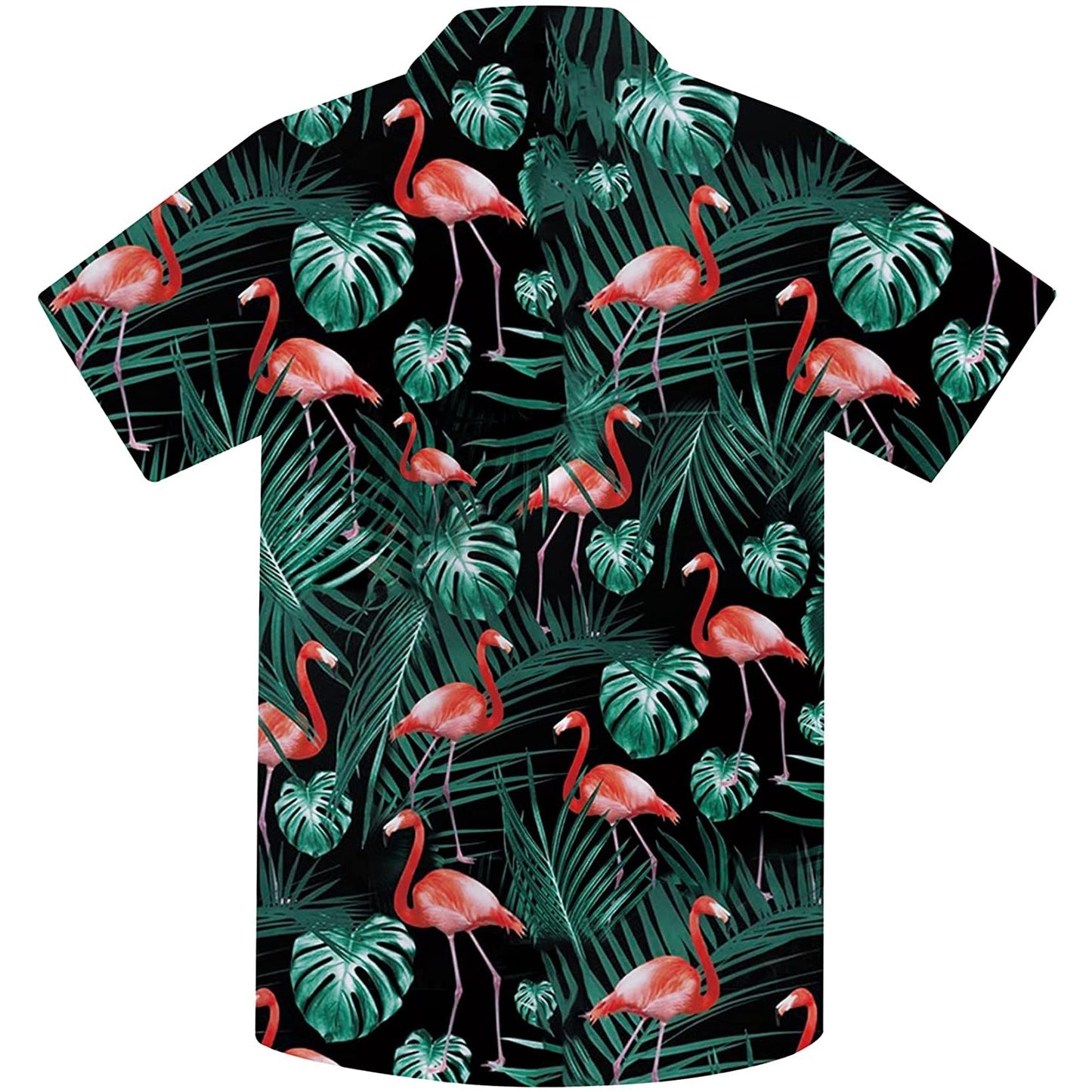 Blatt Flamingo Lustiges Kleinkind Hawaiihemd