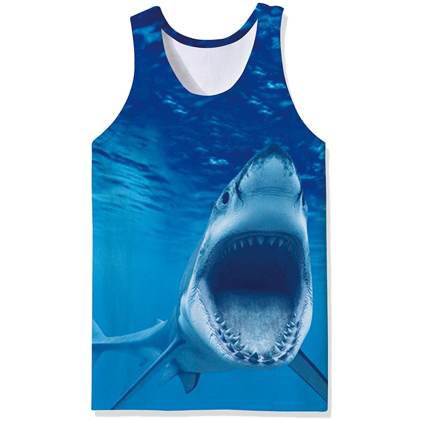 Grappige haai tanktop