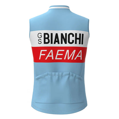 BIANCHI Rot Blau Retro MTB Fahrradweste