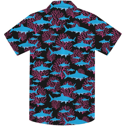 Koraalhaai Grappig Peuter Hawaiiaans Shirt