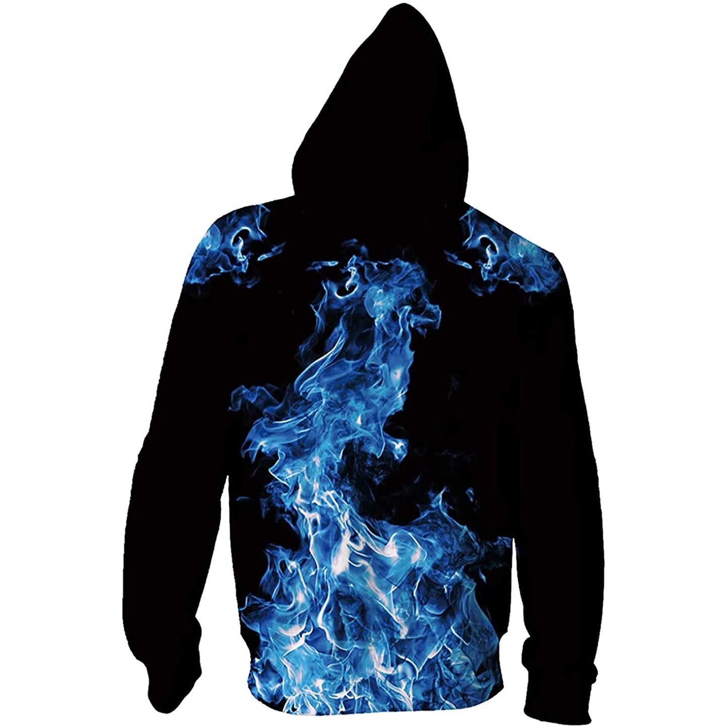 Blauwe Vlam Rits Hoodie