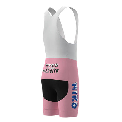 Miko Mercier Rosa Vintage Radsport-Trägershorts