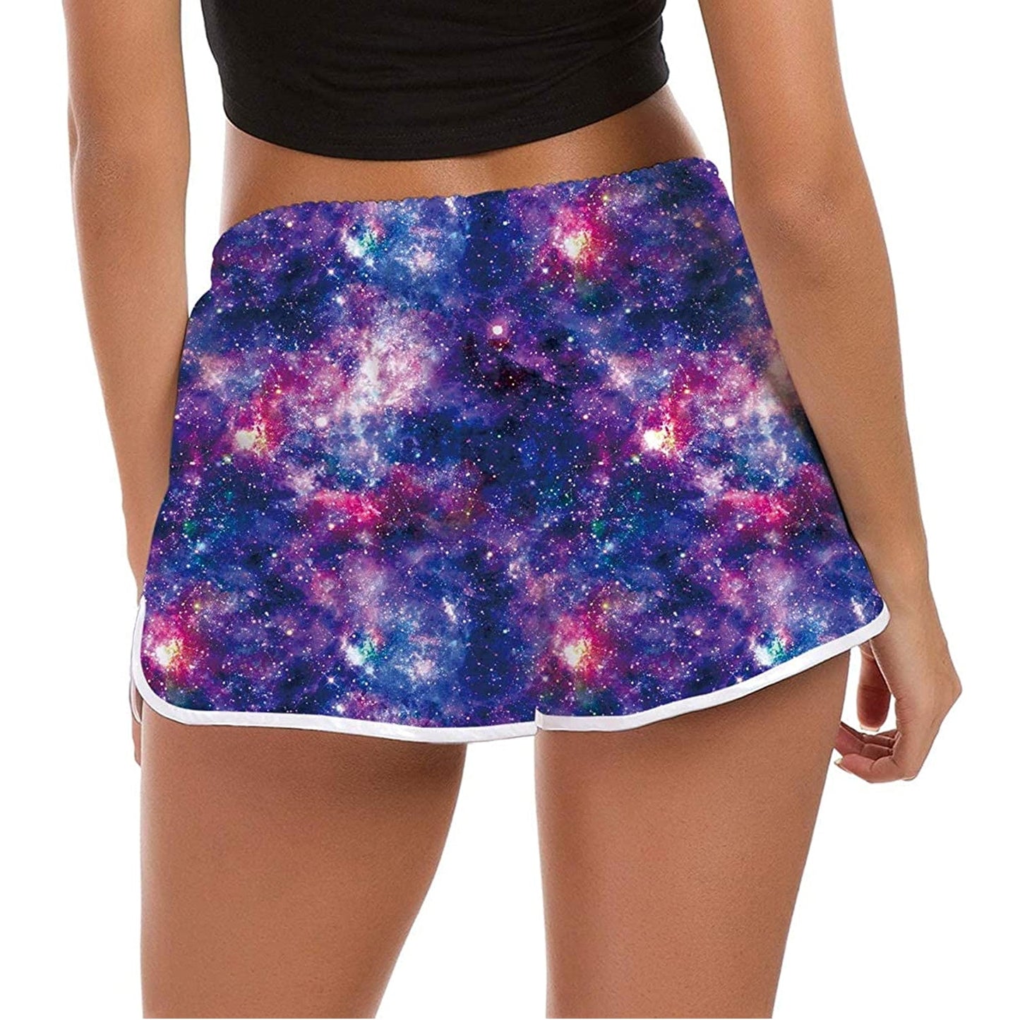 Galaxy Funny Board Shorts voor dames