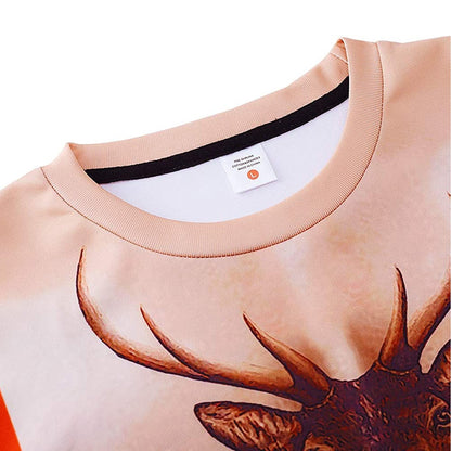 Skull Deer Muscle Ugly Christmas Sweater