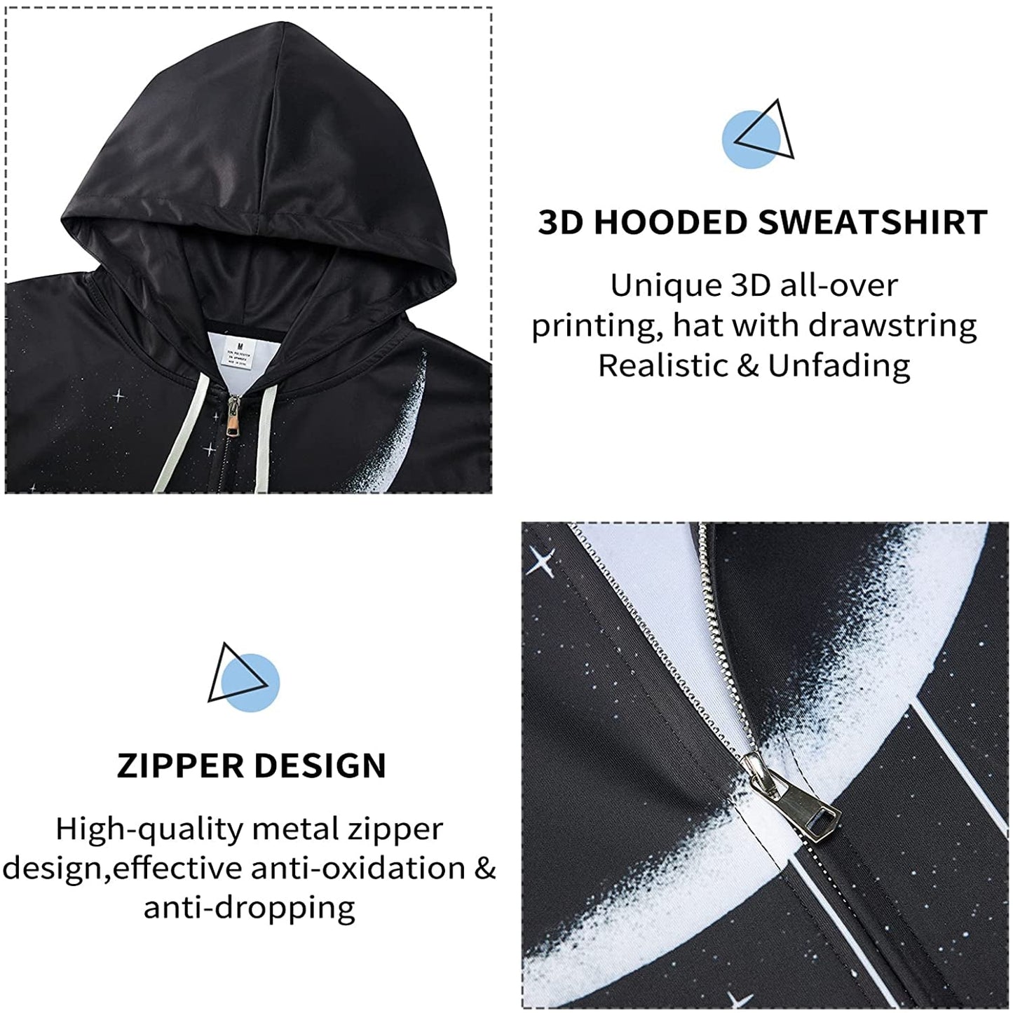 Astronaut Zip Up Hoodie