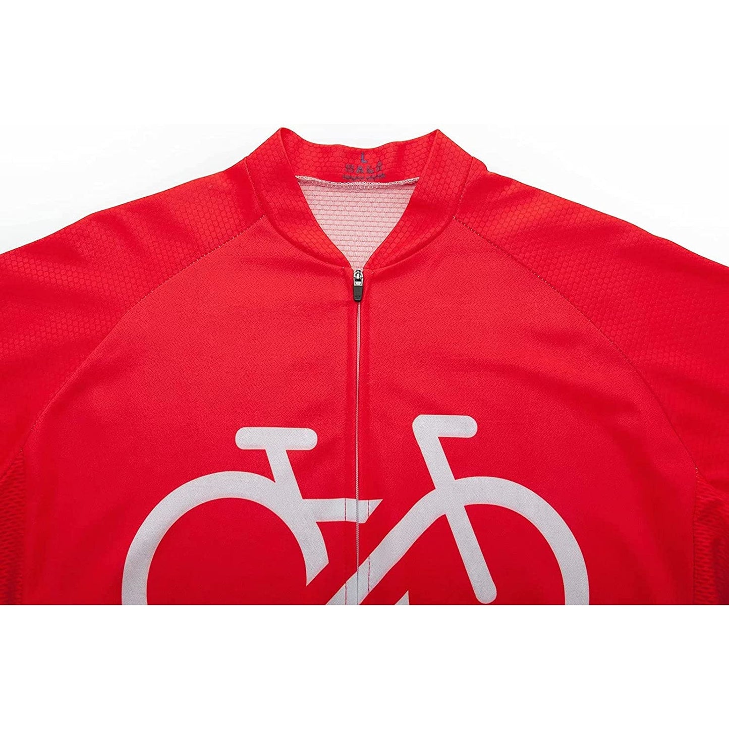 Rood Korte Mouw Heren Grappig MTB Korte Mouw Fietsshirt Top