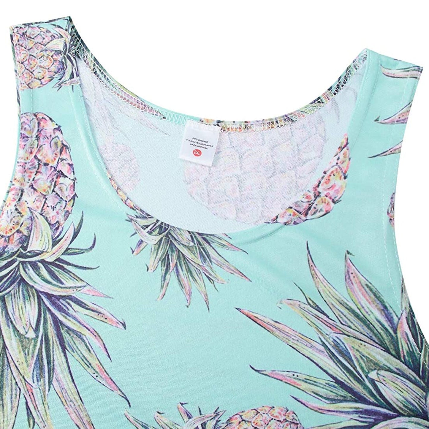 Lustiges Tank Top mit Ananas-Motiv