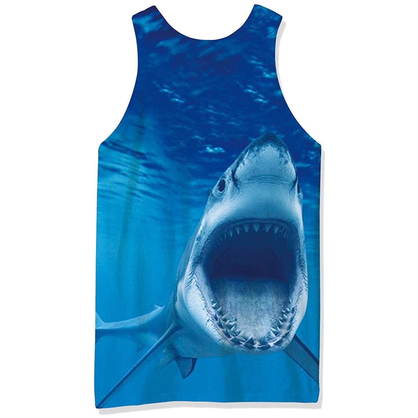 Grappige haai tanktop