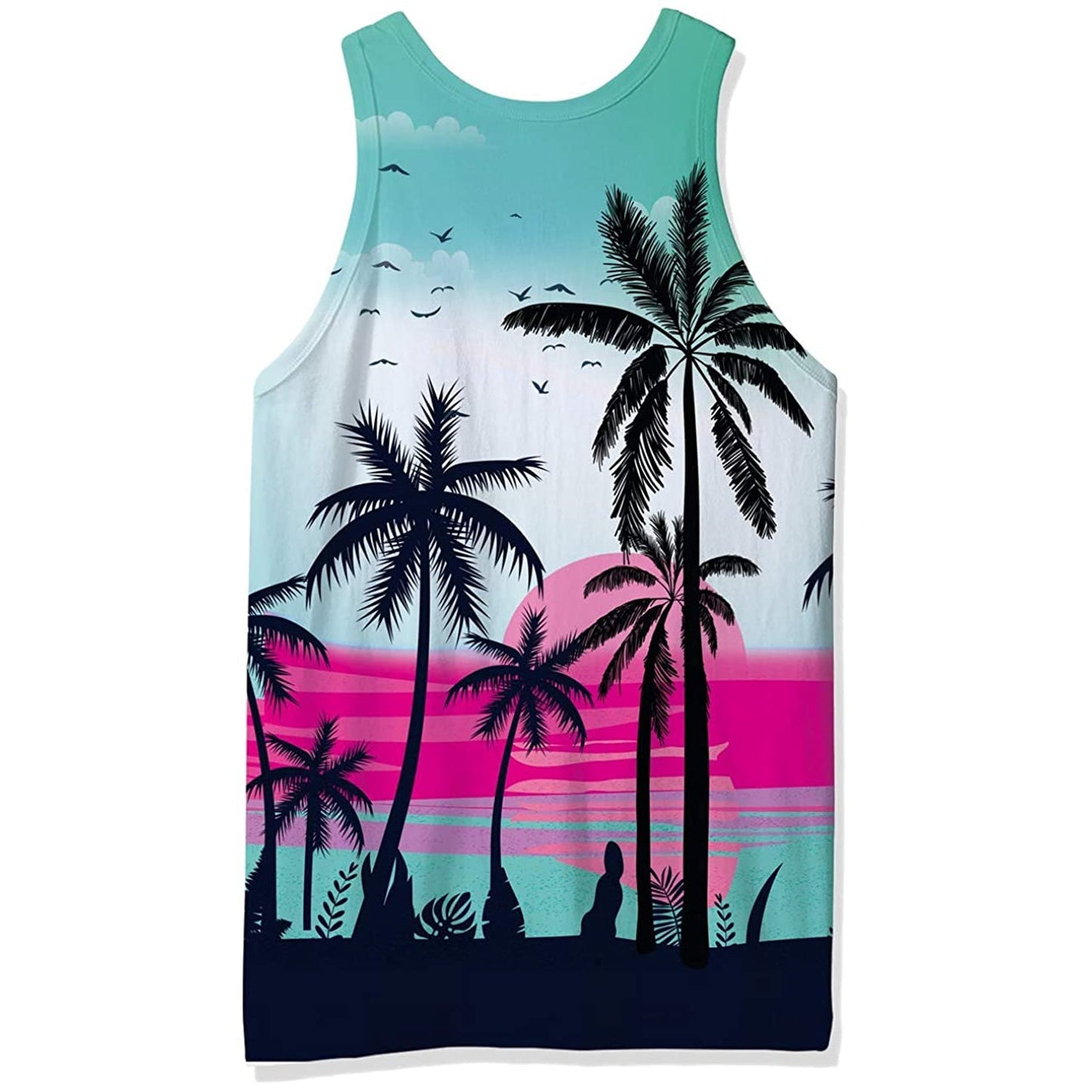 Lustiges Kokosnussbaum-Tanktop