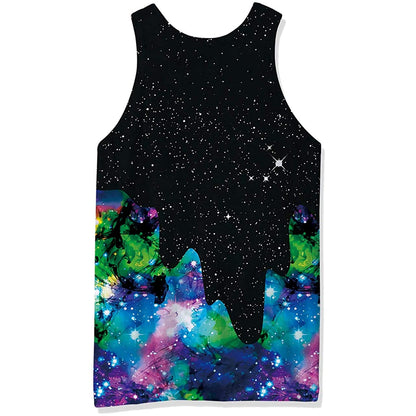 Galaxy Verfspetters Grappig Tanktopje