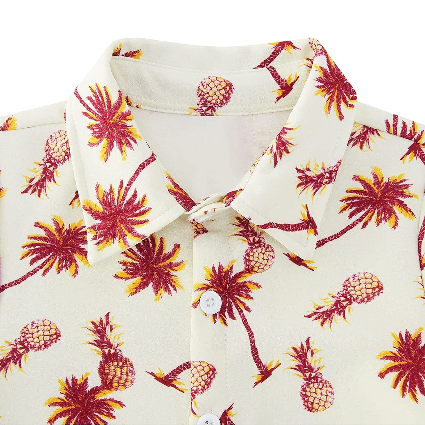 Palmboom Ananas Grappig Peuter Hawaiiaans Shirt