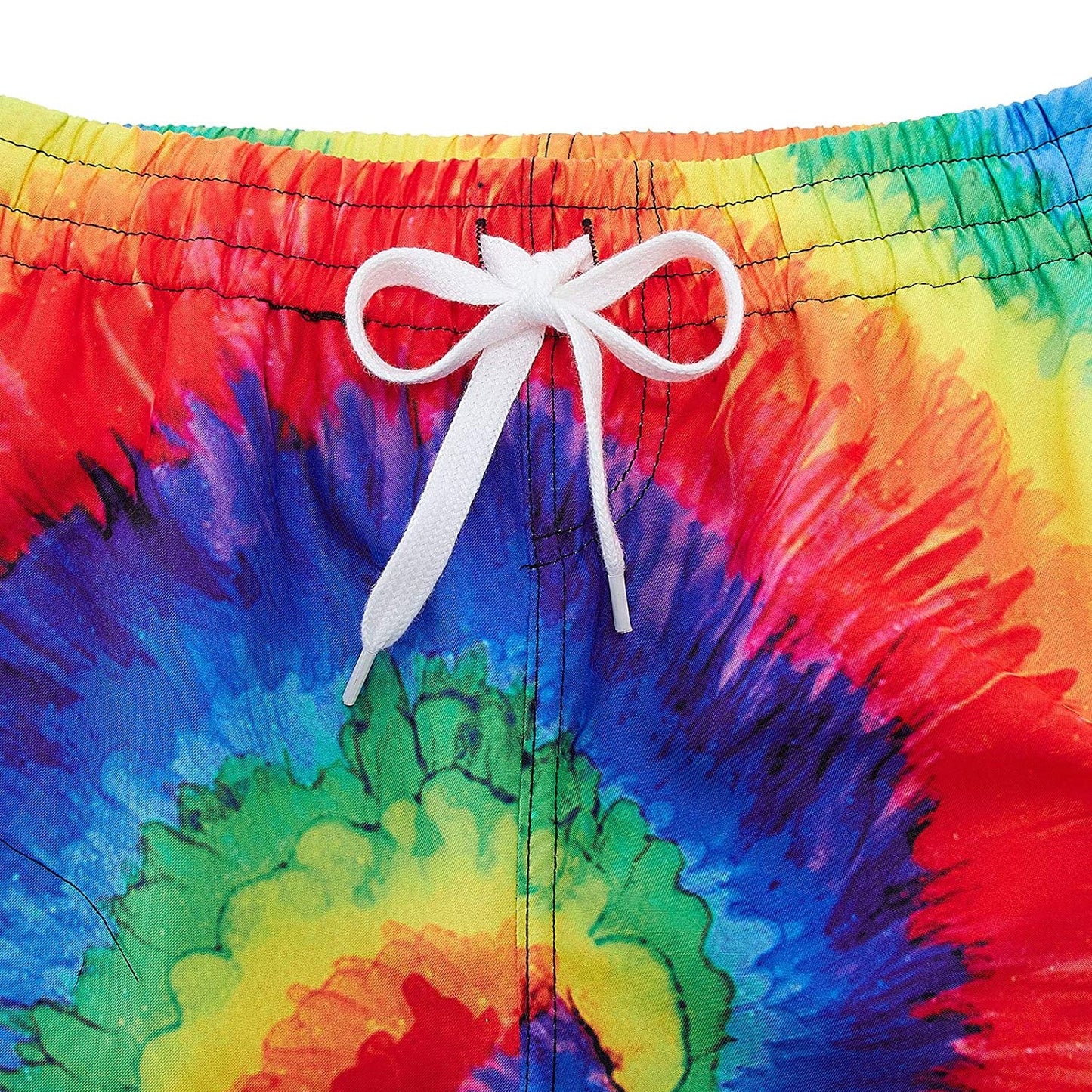 Regenboog Tie Dye Grappige Jongens Zwembroek