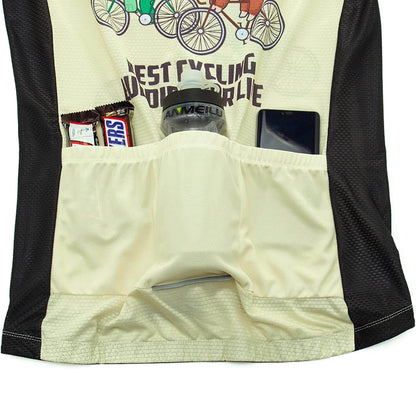 Turtle &amp; Sloth Heren Grappig MTB Korte Mouw Fietsshirt Top