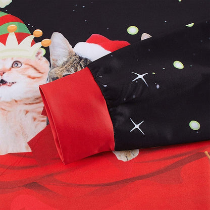 Space Pizza Cats lelijke kersttrui