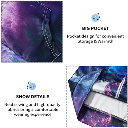 Nebula Sky Zip Hoodie