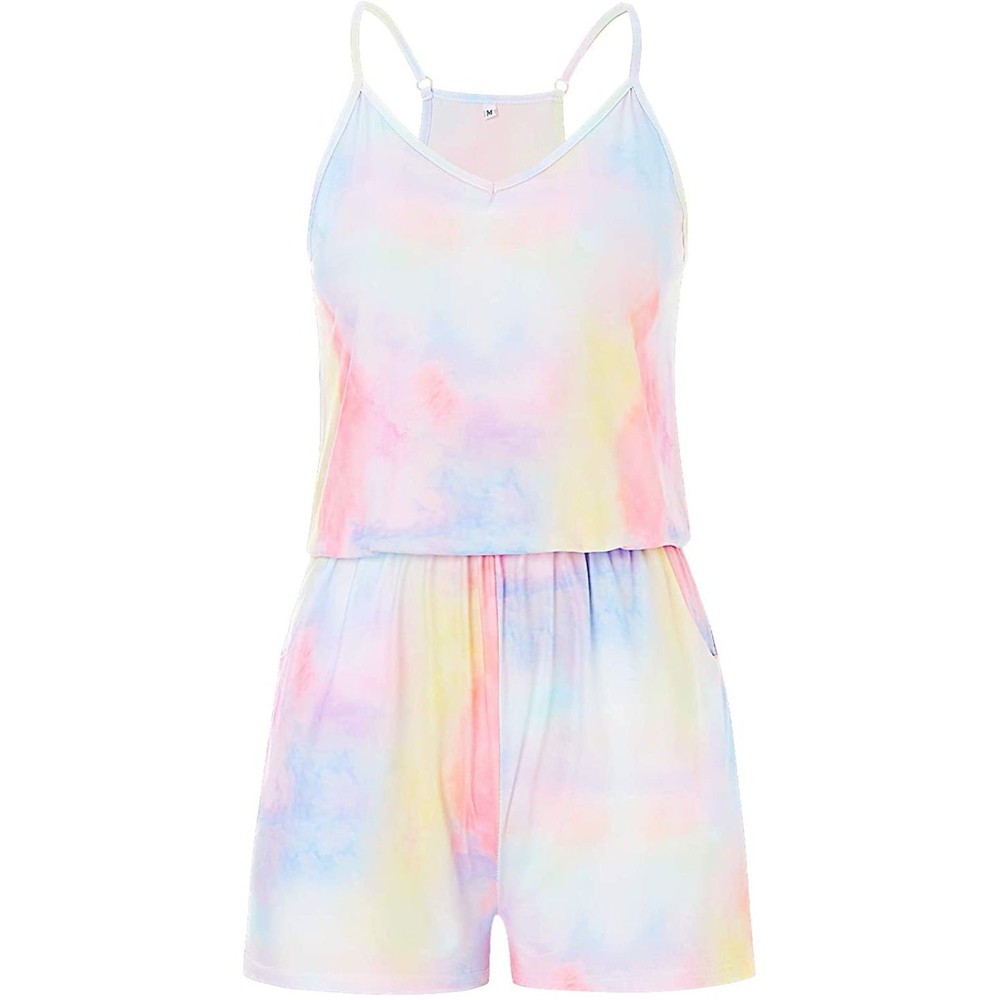 Tie Dye Grappige Romper voor Vrouwen