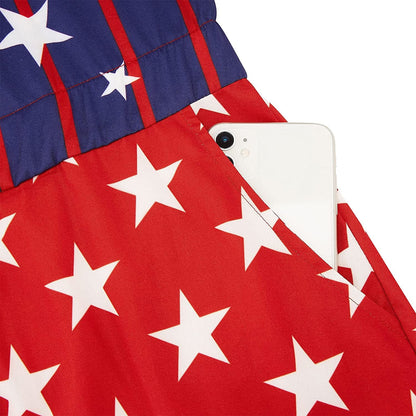 American Flag Male Romper