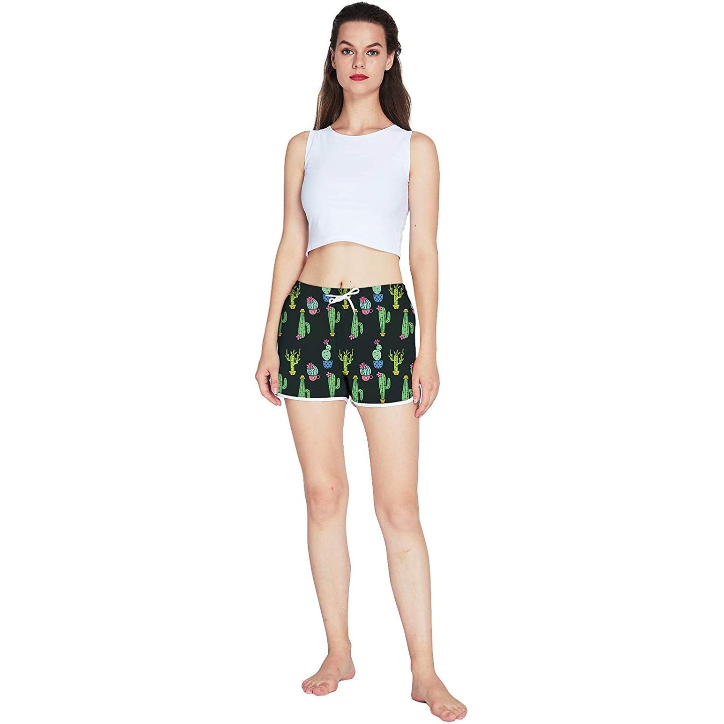 Cactus Funny Board Shorts voor dames