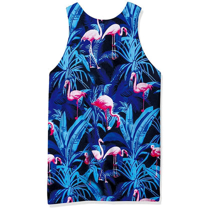 Lustiges Flamingo-Tanktop