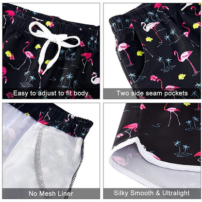 Flamingos Grappige Board Shorts voor Vrouwen