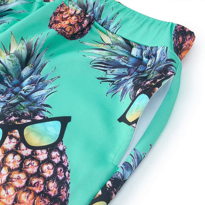 Groene zonnebril ananas grappige joggingbroek