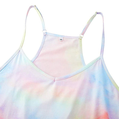 Tie Dye Grappige Romper voor Vrouwen