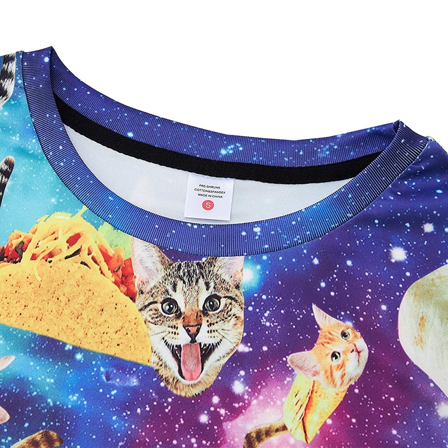 Space Taco Cat T Shirt