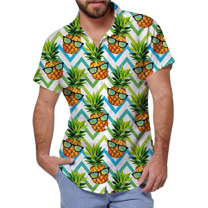 Zonnebril Ananas Grappig Hawaiiaans Shirt