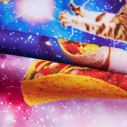 Galaxy Taco Katze Lustige Jogginghose