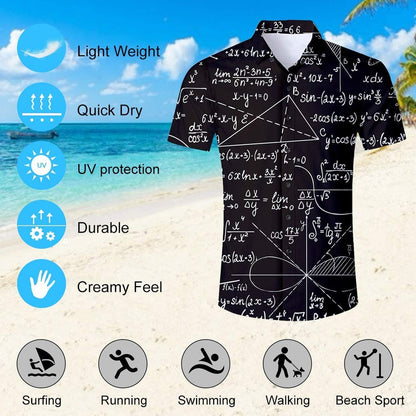 Wiskunde Grappig Hawaiiaans Shirt