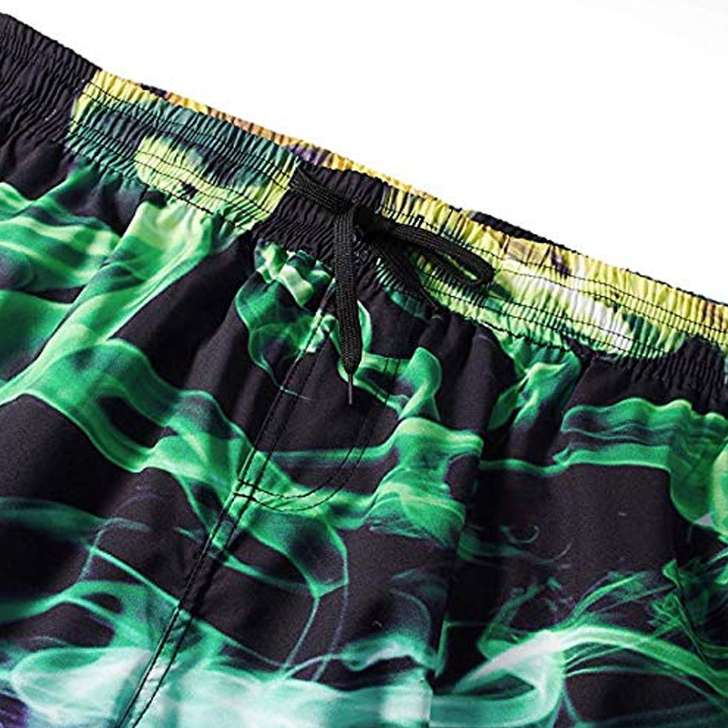 Colorful Smoke Funny Swim Trunks