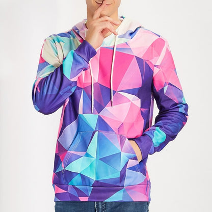 Geometric Diamond Hoodie