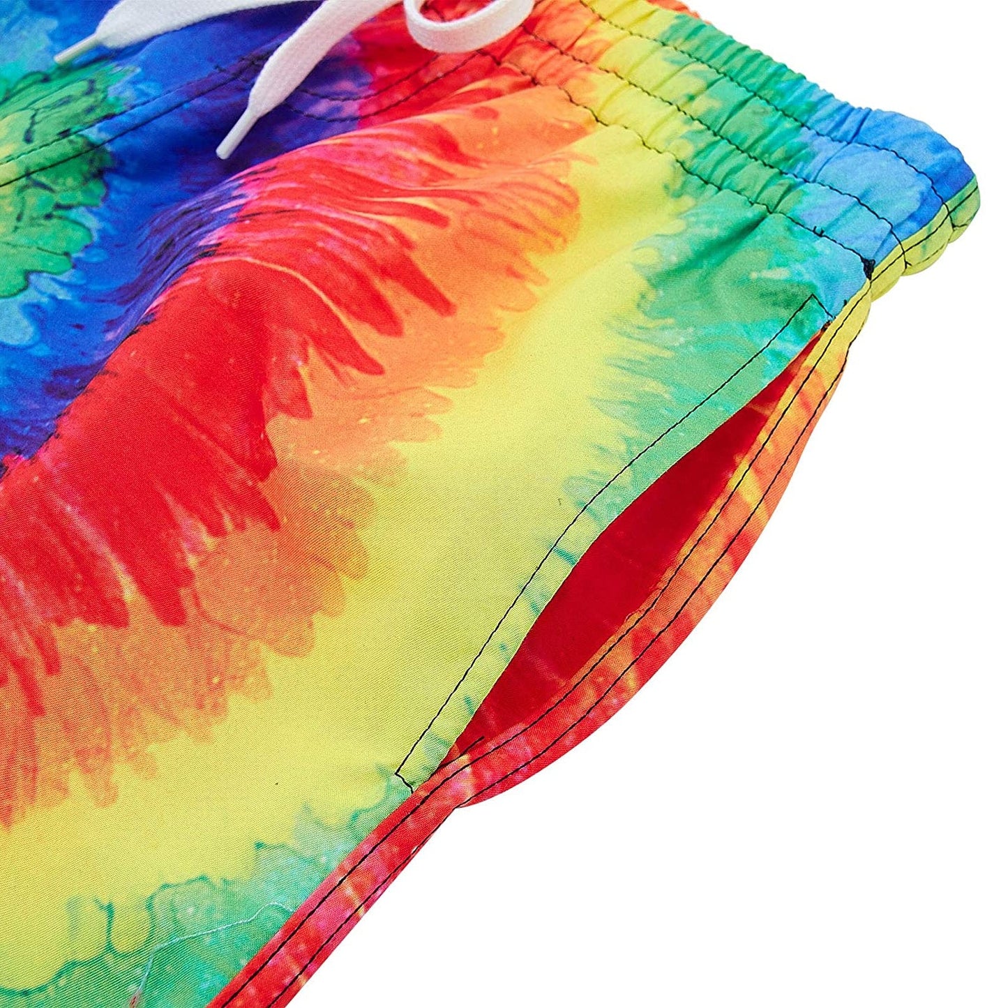 Regenboog Tie Dye Grappige Jongens Zwembroek